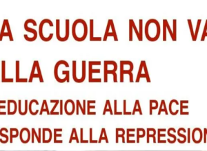 "La scuola non si arruola". Le piazze delle manifestazioni di domani e domani tutti in piazza